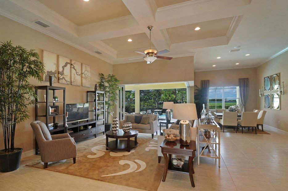 Windsor II Model Home in Camden Lakes, Naples, by Pulte